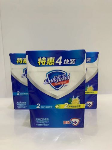 舒肤佳清香型4连包皂