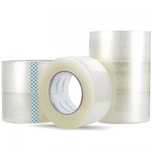 得力品正30923封箱胶带55mm*200y*45um(透明)(6卷/筒)