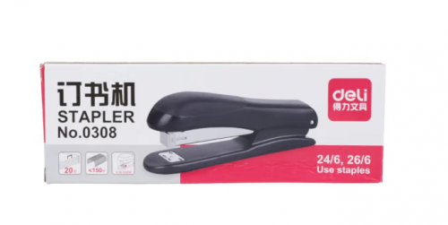 得力0308订书机12#(混)(台)
