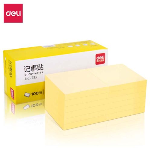 得力7733 76*76mm 记事贴便利贴