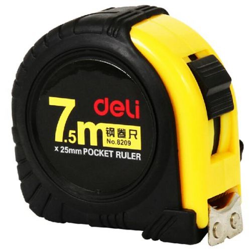 得力 8209 钢卷尺7.5m