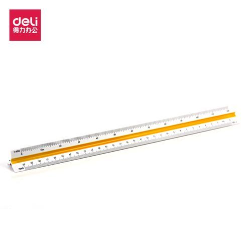 得力 8930 三棱比例尺30cm 颜色随机 单位：把
