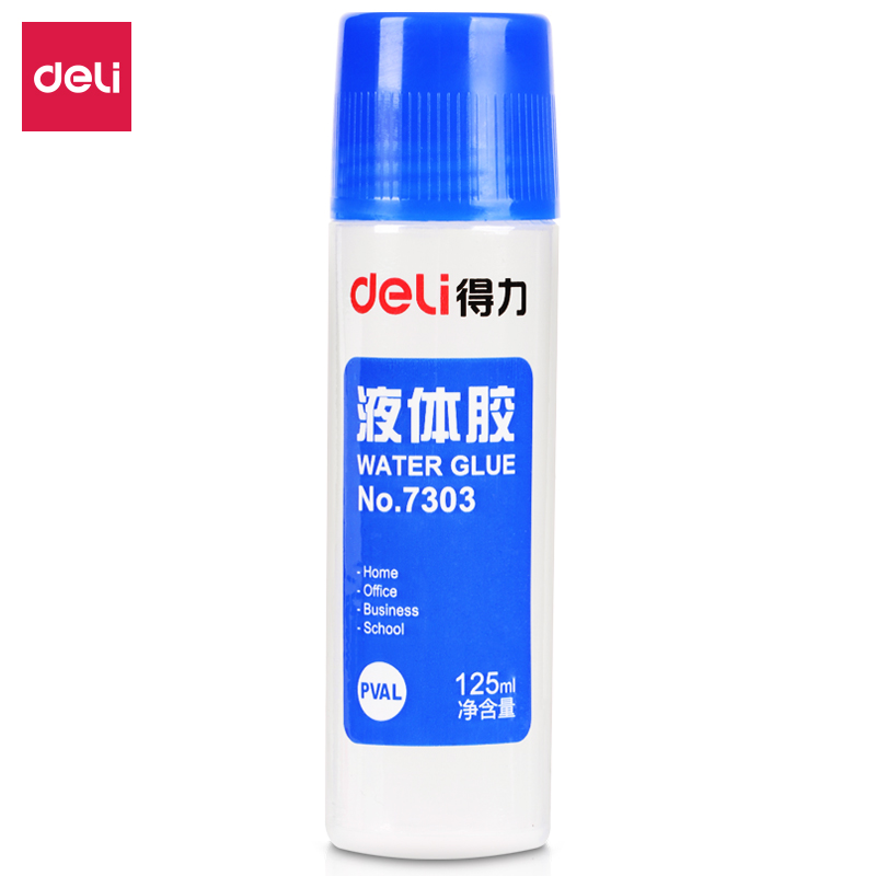 得力 7303 液体胶水 125ml