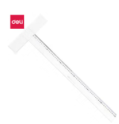 得力 8410 有机丁字尺直尺 60cm (只)