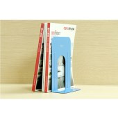 得力 9263 铁书立9寸 蓝色(2片/付)
